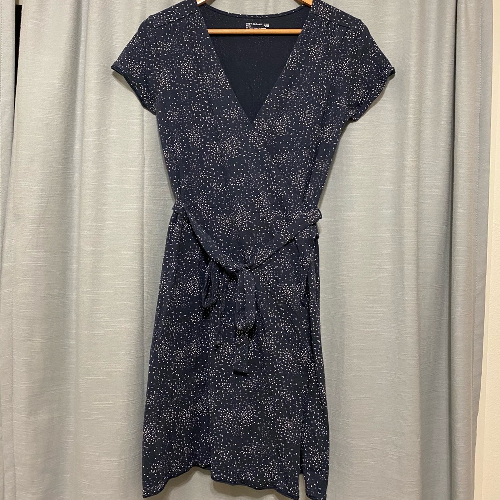 Pact Constellation Wrap Dress